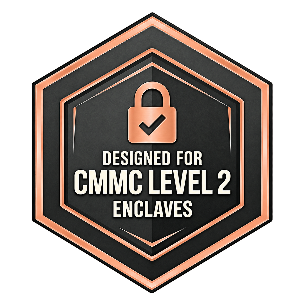 Designed for CMMC Level 2 enclaves